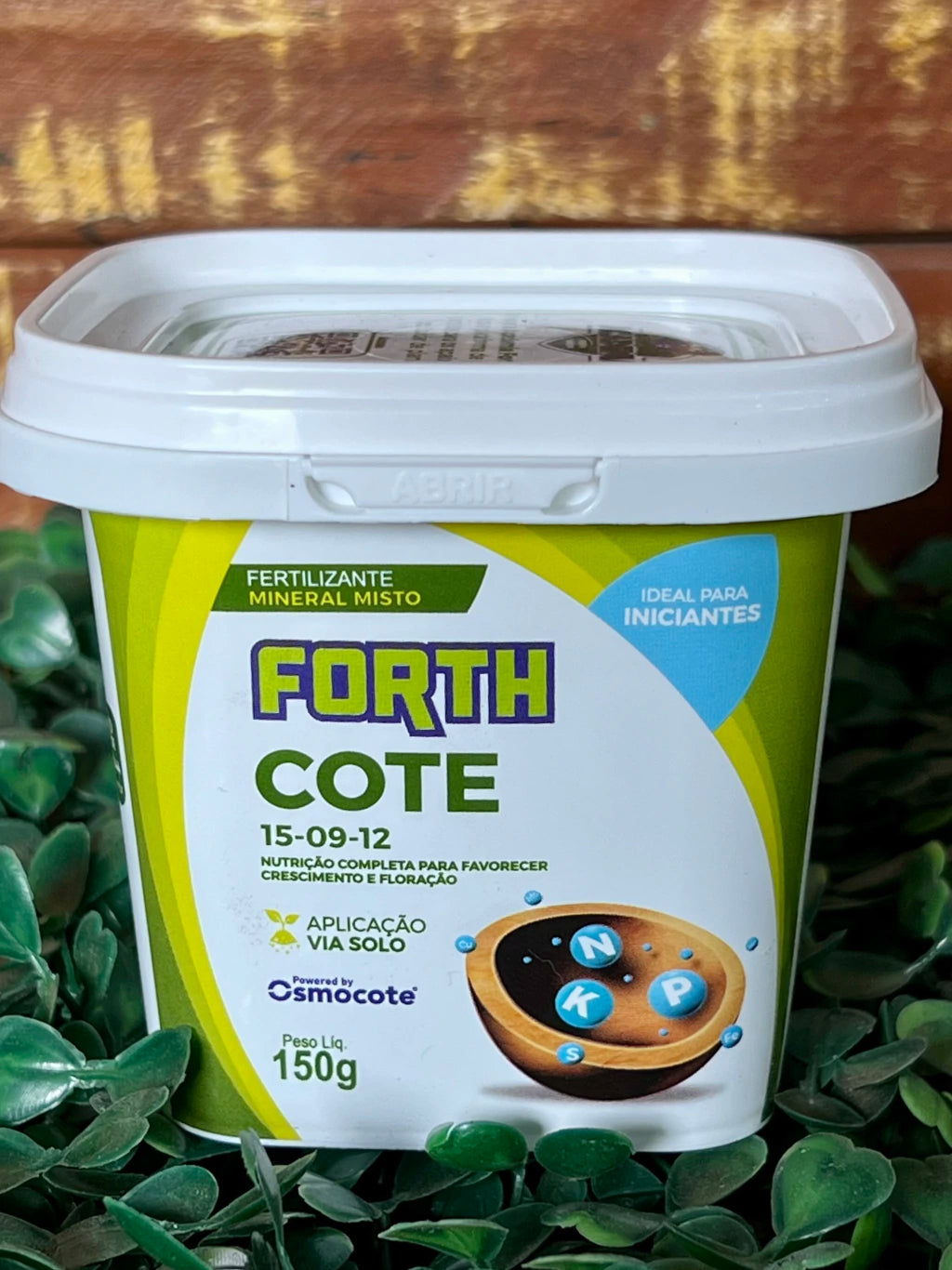 Adubo Forth Cote NPK 15-9-12 | Liberação Gradual 150g – Nutrição Balanceada para Plantas