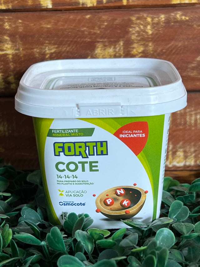 Adubo Forth Cote NPK 14-14-14 | Liberação Gradual 150g – Nutrição Completa para Suas Plantas