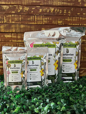 Adubo Orgânico Fortirriza + CÁLCIO 1 Kg – Raízes Fortes, Vegetal Saudável | Ideal para Orquídeas com Raízes Aéreas